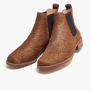 The Ainsley Chelsea boot in spotted calf hair